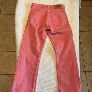 Levi's Pink 501 Jeans vintage 1996 pink